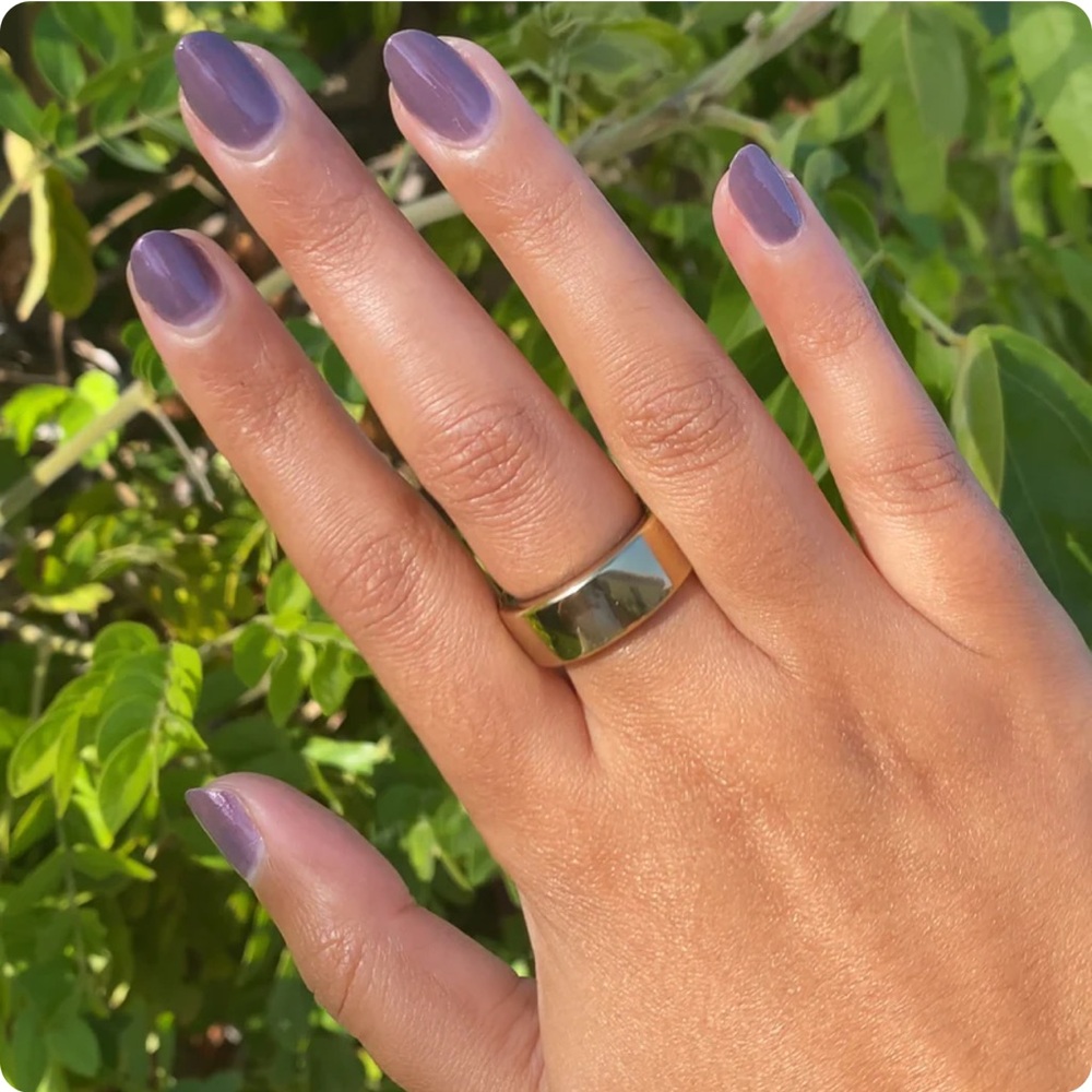 Twilight | Olive & June Quick Dry Nail Polish, Deep Purple Mauve, 0.3 oz. - Picture 4 of 4